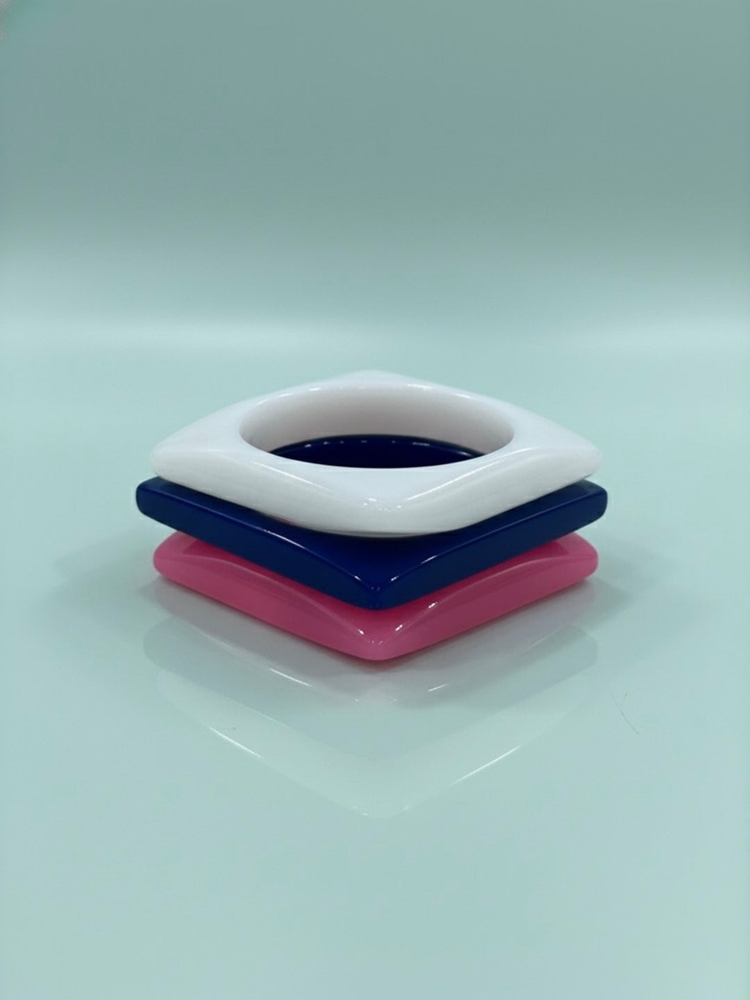 Vitamin Sea Resin Bangles-Set of 3