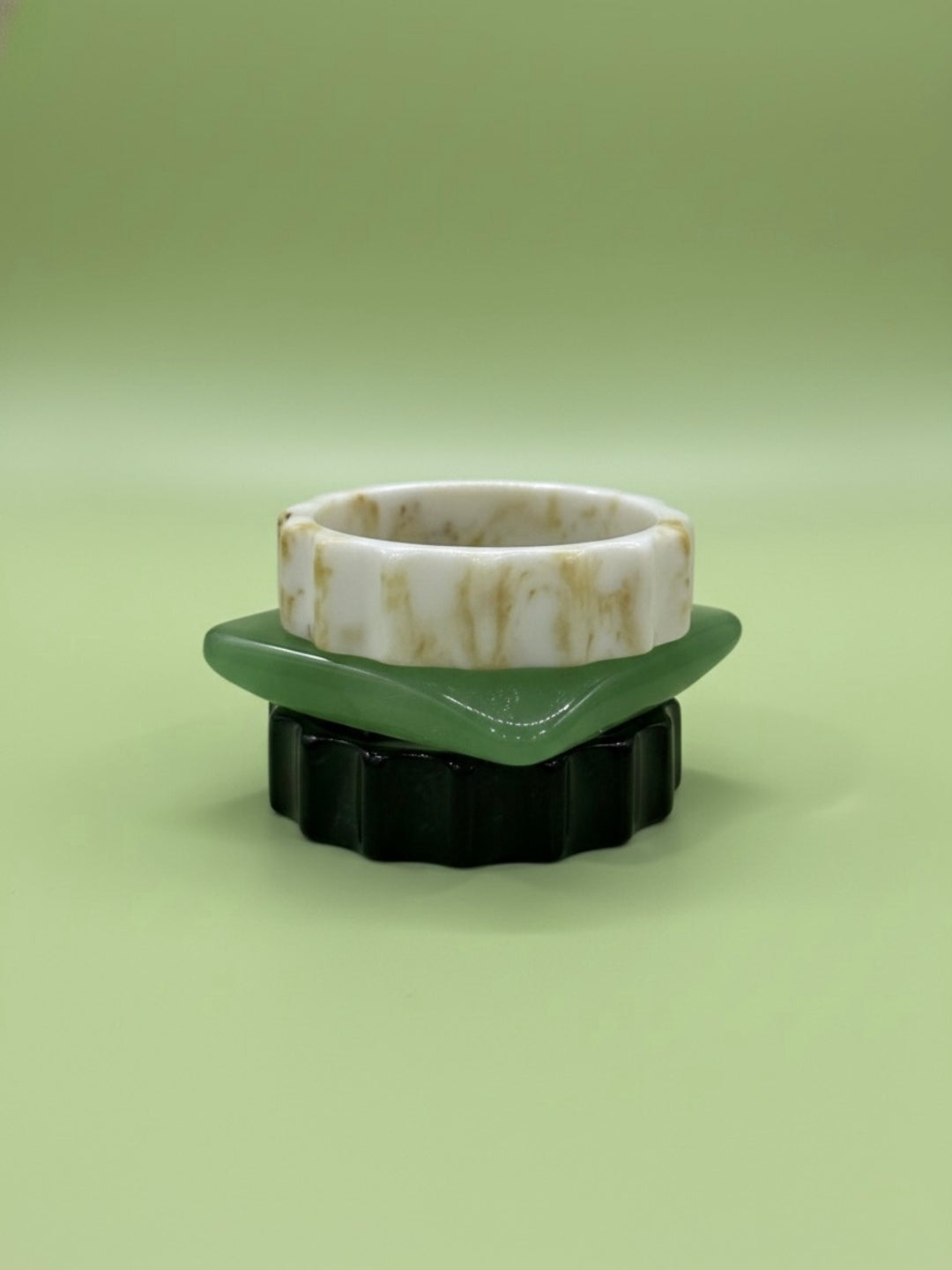 Tiki Twist Resin Bangles-Set of 3