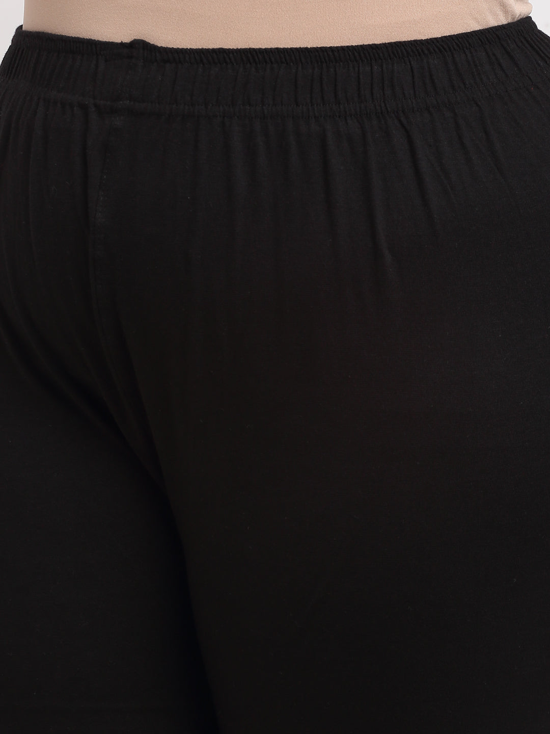 Black Ankle Length Plus Legging