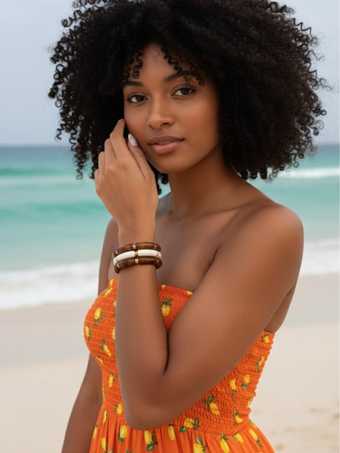 Playa Resin Bangles-Set of 3