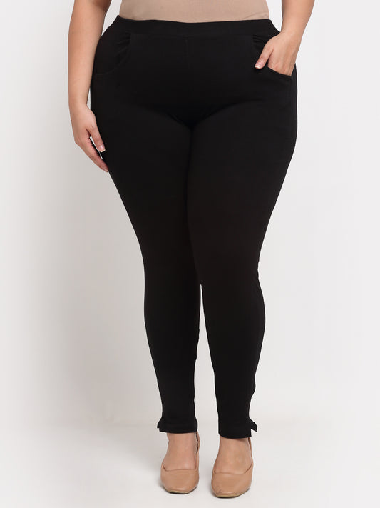 Black Plus Pocket Pant