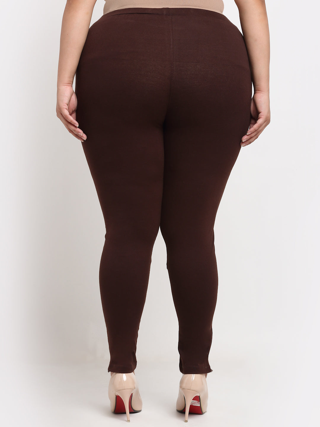 Brown Plus Pocket Pant