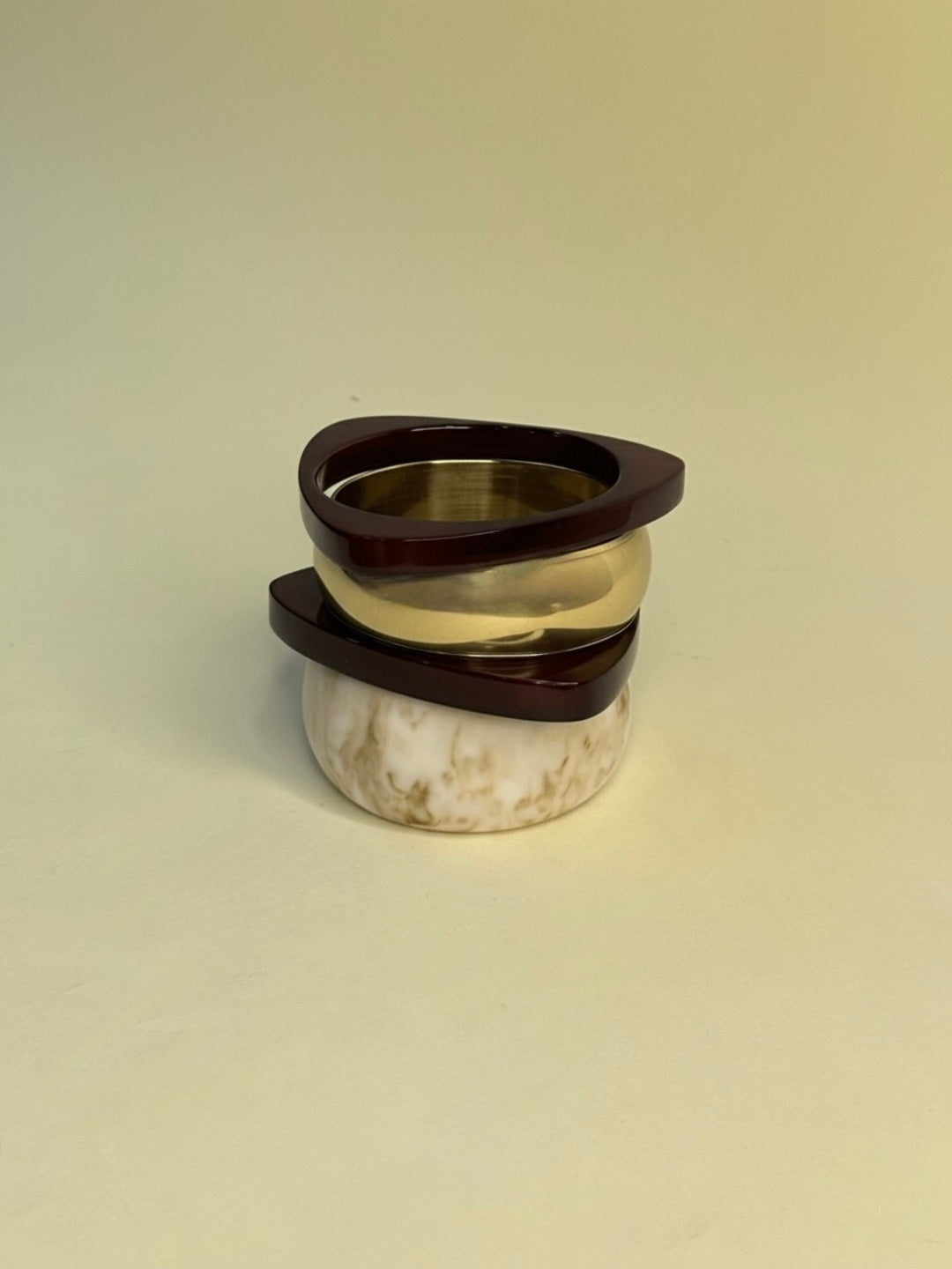 Sandstorm Resin Bangles-Set of 4