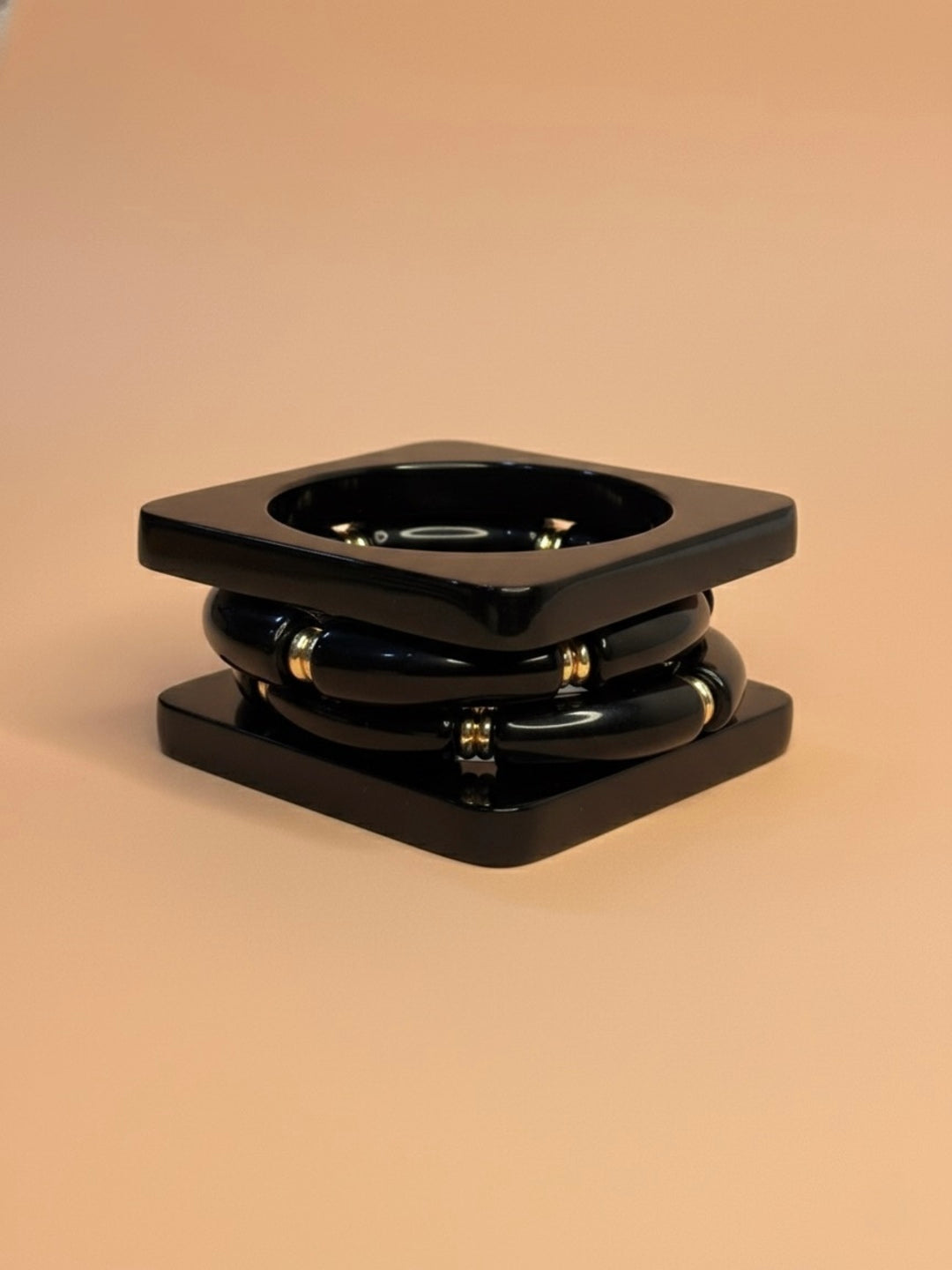 Outer Space Resin Bangles-Set of 4