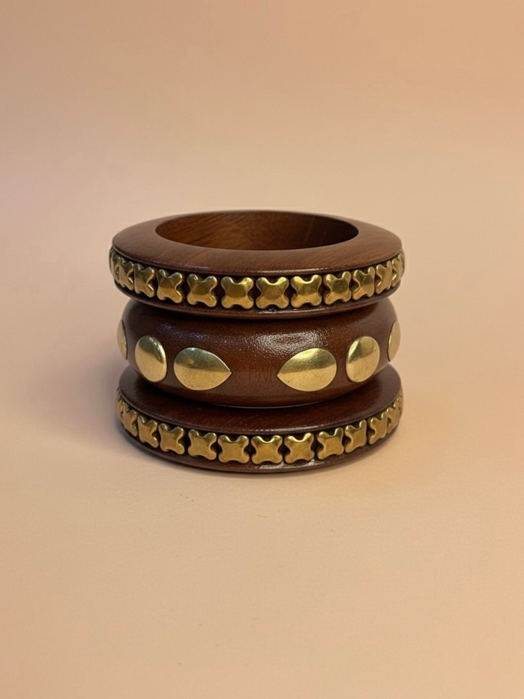 Resham Wooden Bangles-Set of 3