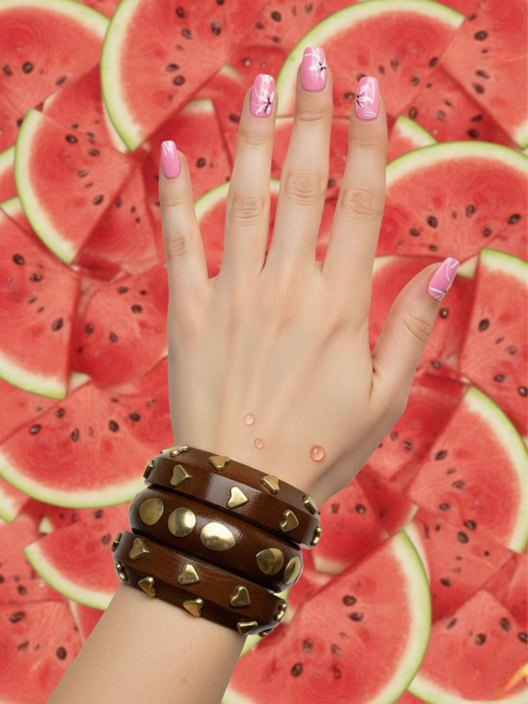 Mohini Wooden Bangles-Set of 3