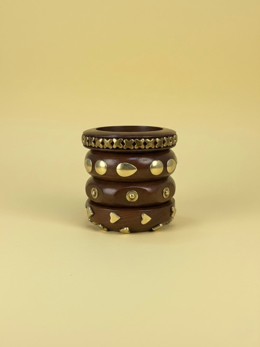 Sargam Wooden Bangles-Set of 4