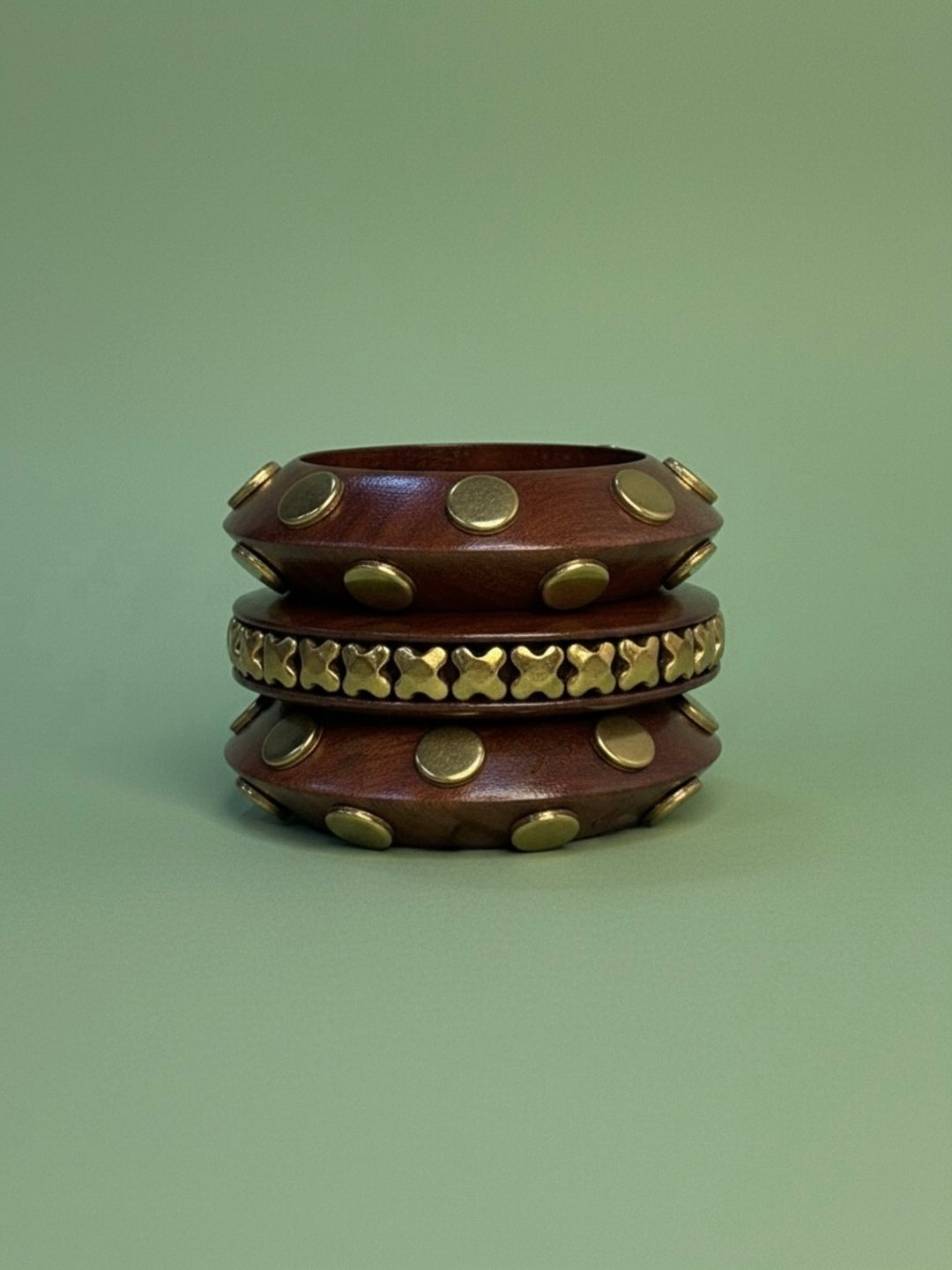 Goonj Wooden Bangles-Set of 3