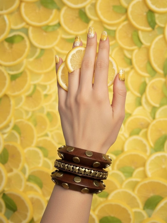 Goonj Wooden Bangles-Set of 3