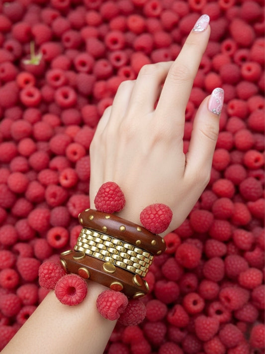 Lalima Wooden Bangles-Set of 3