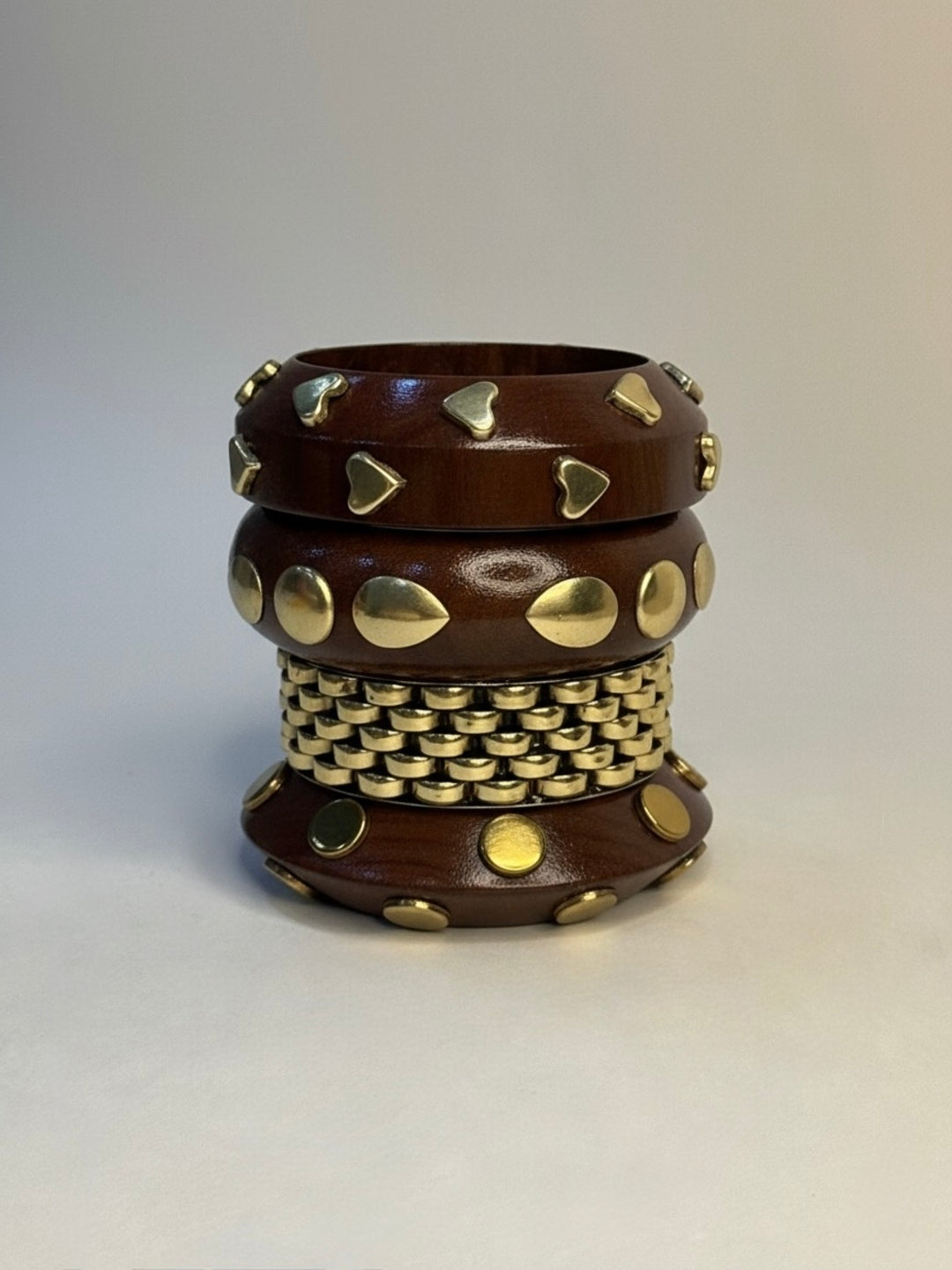 Ragini Wooden Bangles-Set of 4