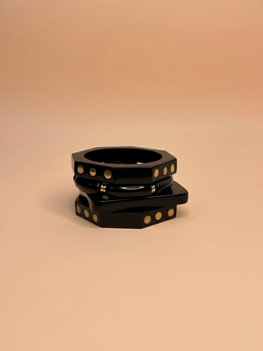 Knotty Resin Bangles-Set of 4