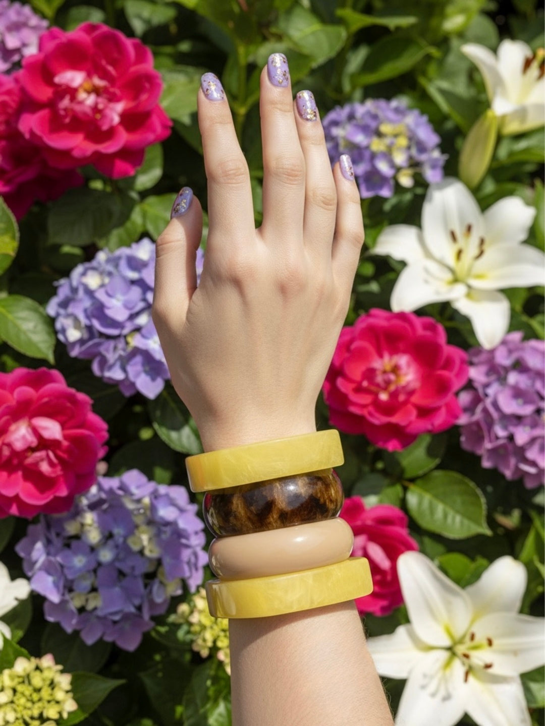 Clove Resin Bangles-Set of 4