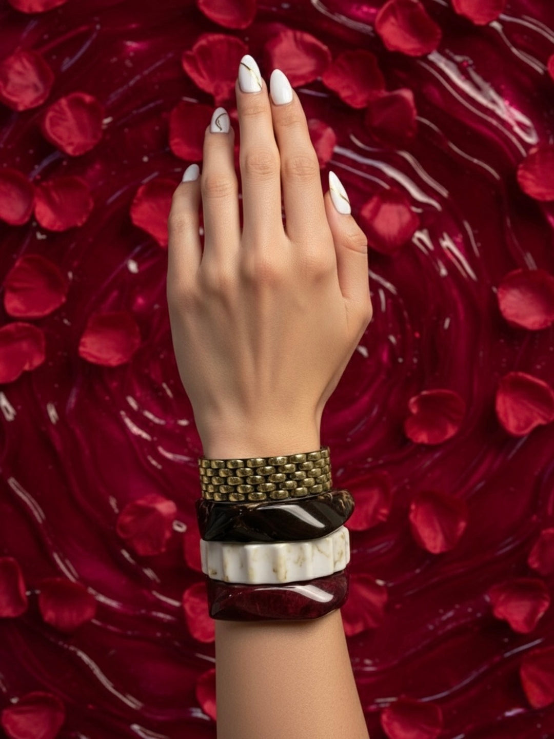 Senorita Resin Bangles-Set of 4