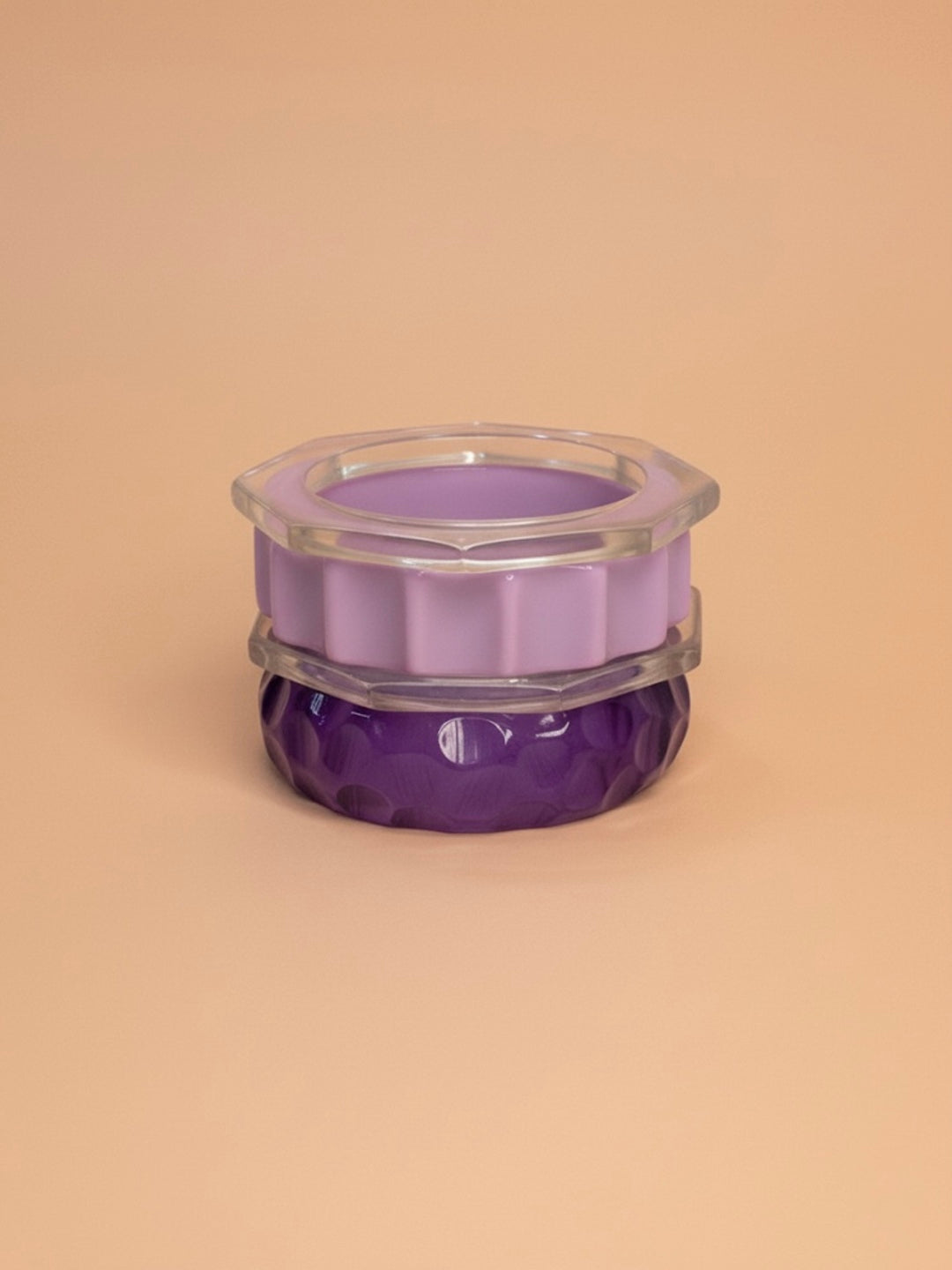 Lavender Soda Resin Bangles-Set of 4