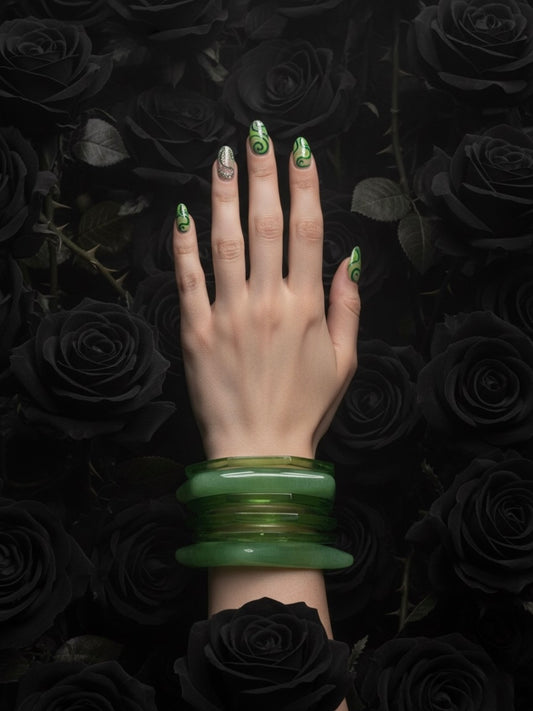 Grape cooler Resin Bangles-Set of 6