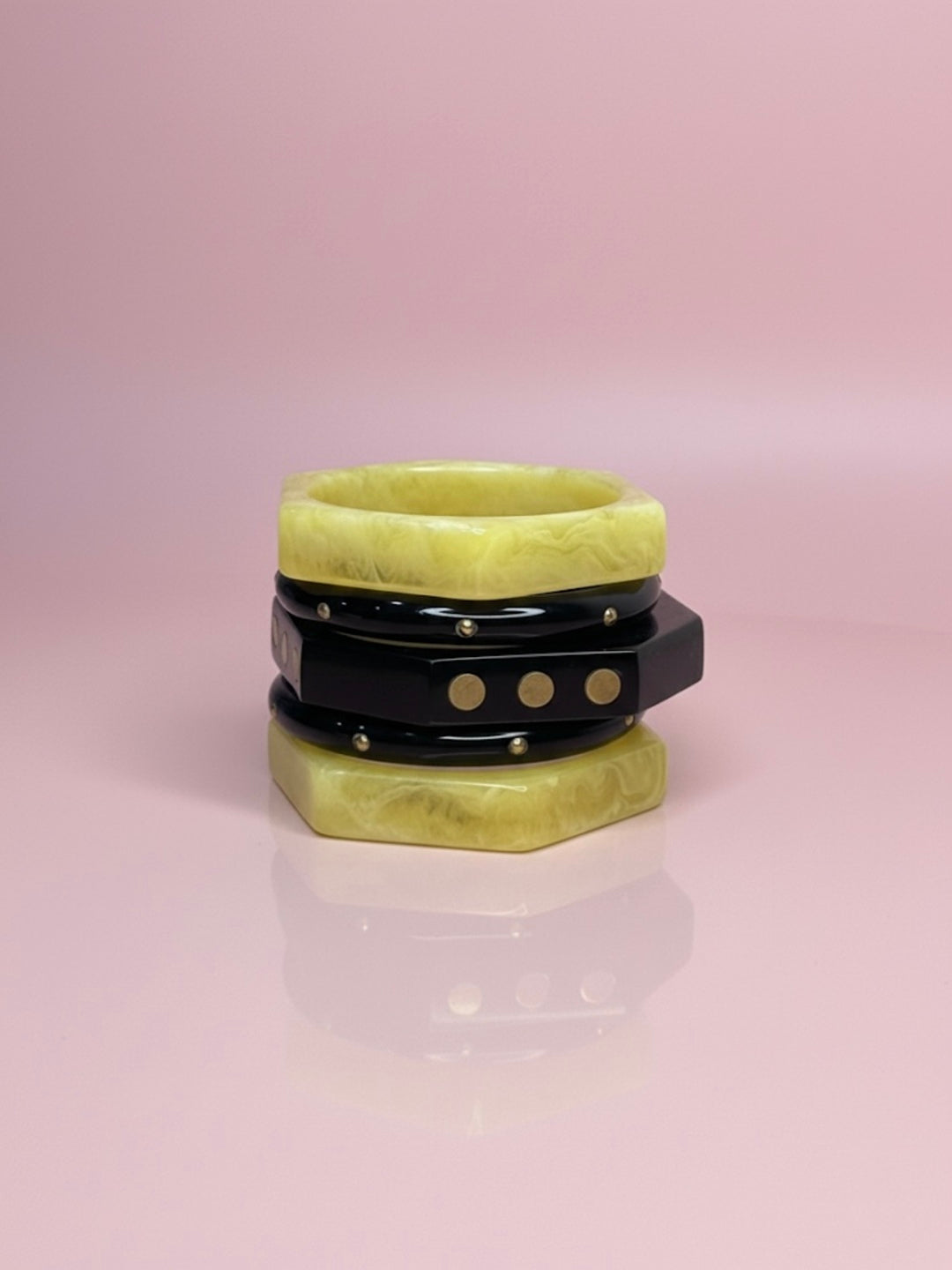 Kismet Resin Bangles-Set of 5