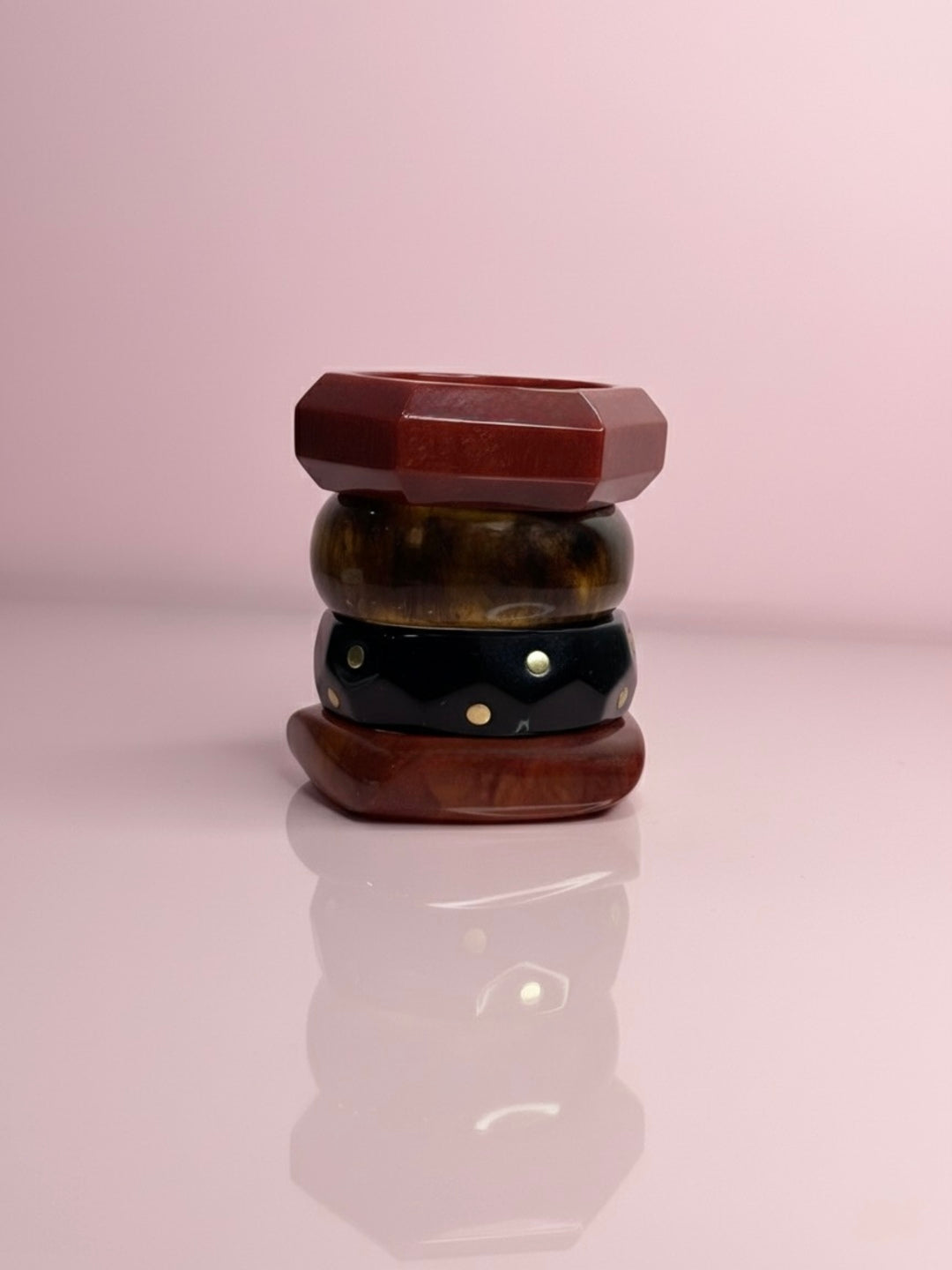 Ishq Vishk Resin Bangles-Set of 4