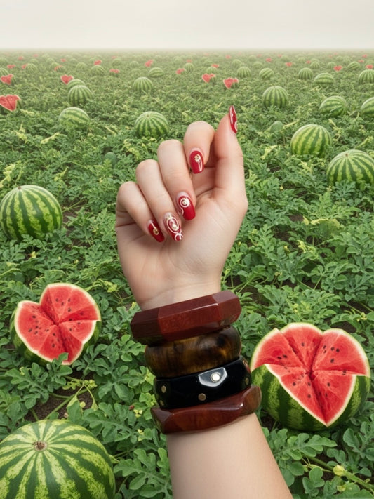 Ishq Vishk Resin Bangles-Set of 4