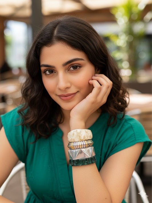 Zara Hatke Resin Bangles-Set of 4