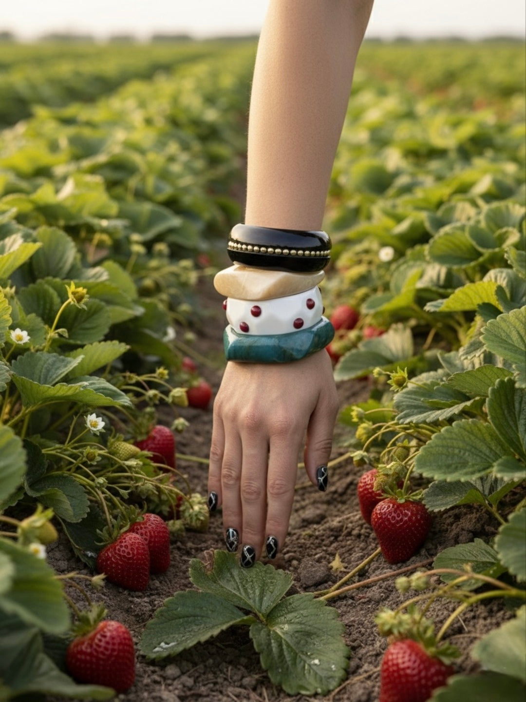 Concert Resin Bangles-Set of 4