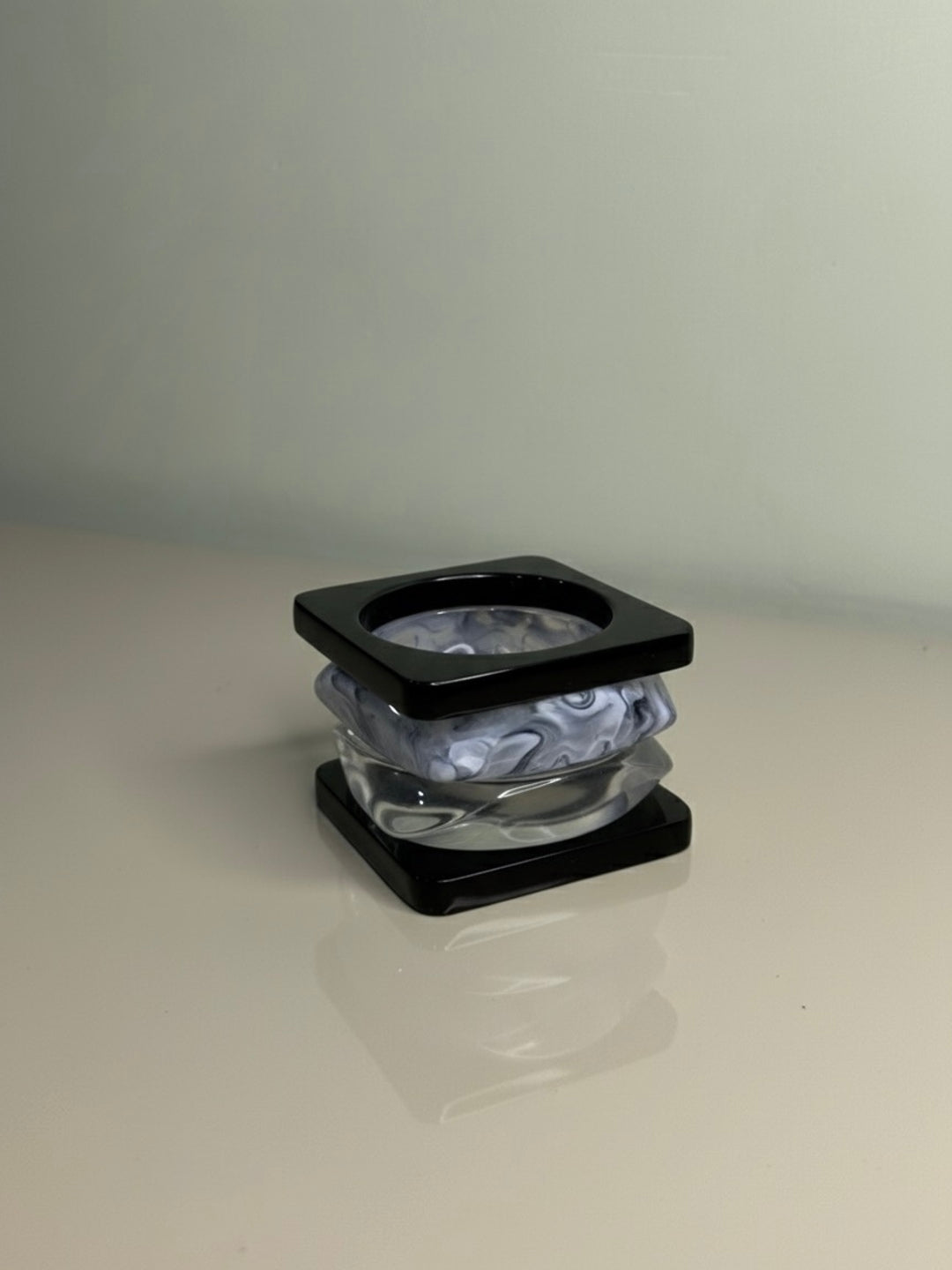 Voodoo Vibe Resin Bangles-Set of 4