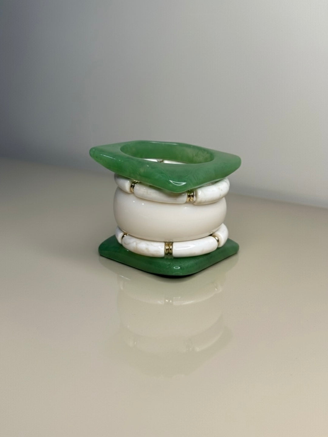 Grape Soda Resin Bangles-Set of 5