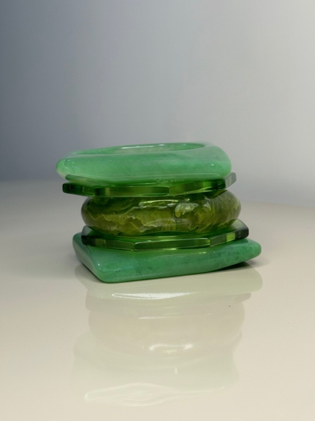 Gatekeep This Resin Bangles-Set of 5