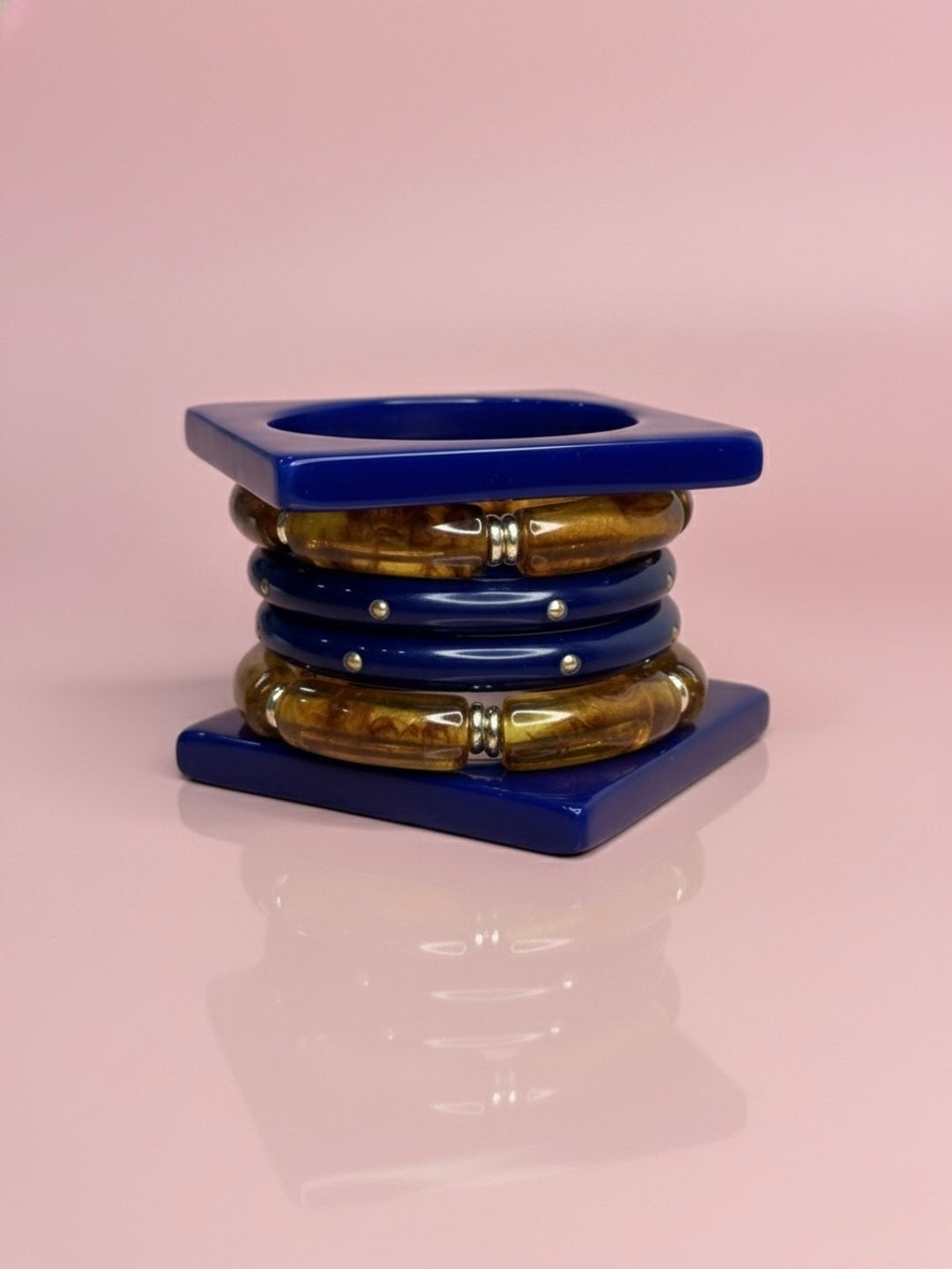 Hard Launch Resin Bangles-Set of 6