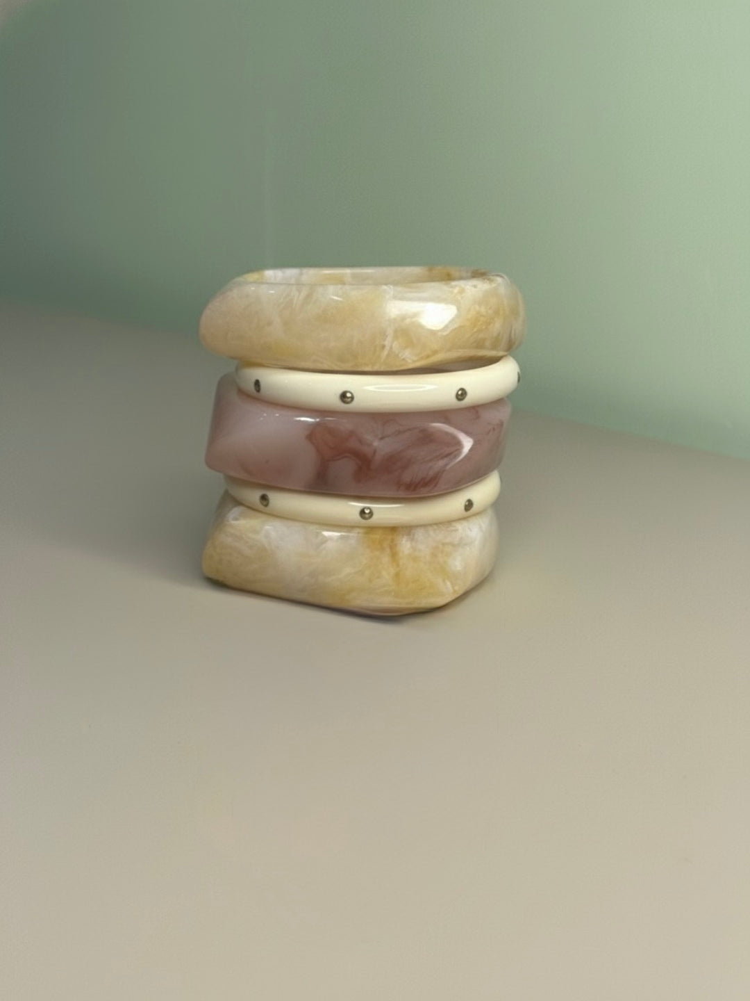 NPC Resin Bangles-Set of 5
