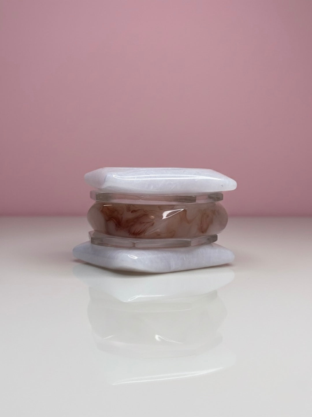 Girl Dinner Resin Bangles-Set of 5