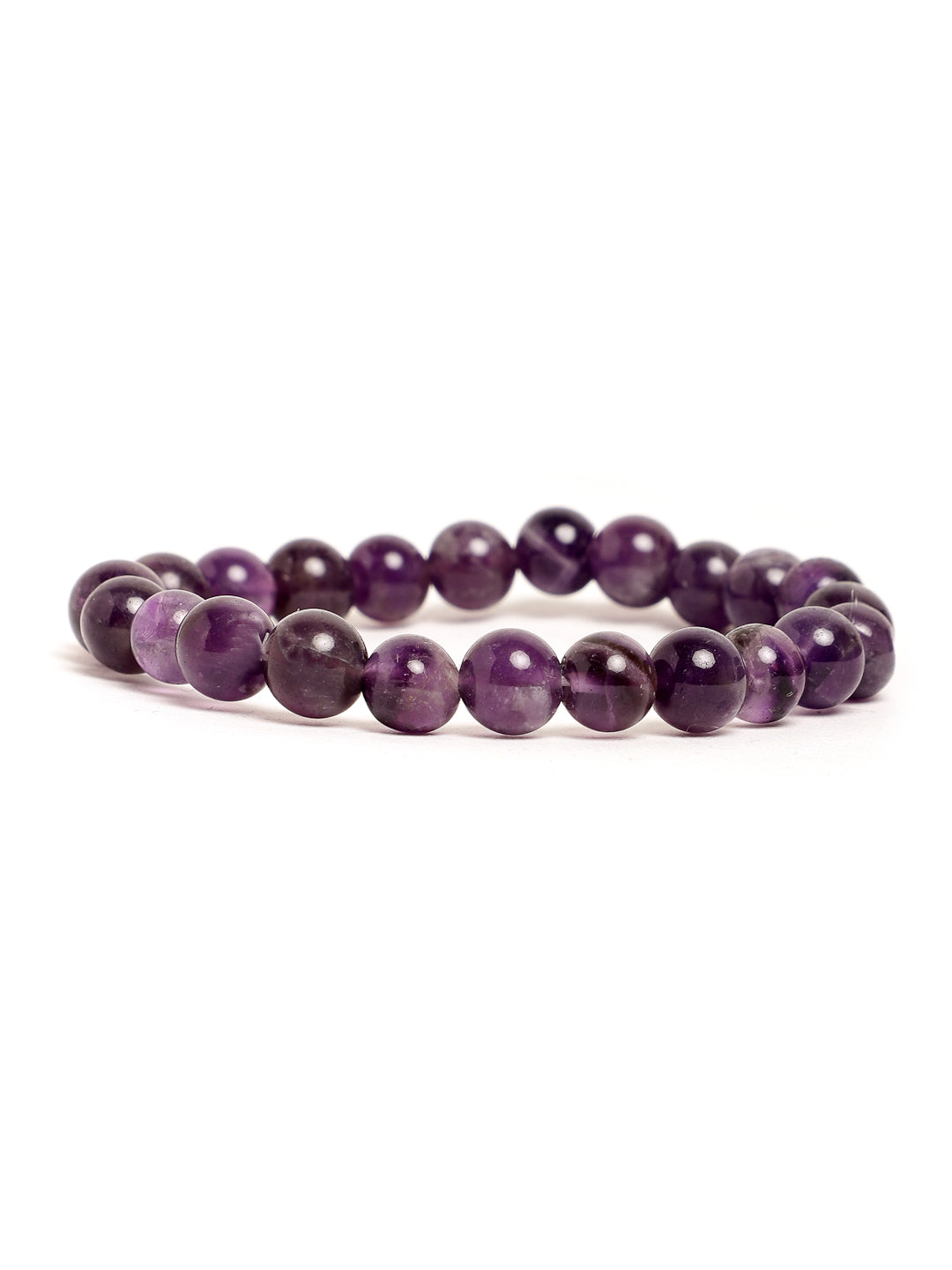Amethyst Semi Precious Stone Bracelet