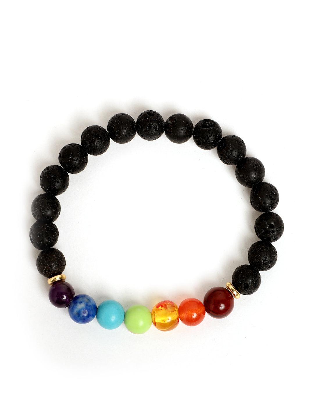 Lawa Seven Chakra Semi Precious Stone Bracelet