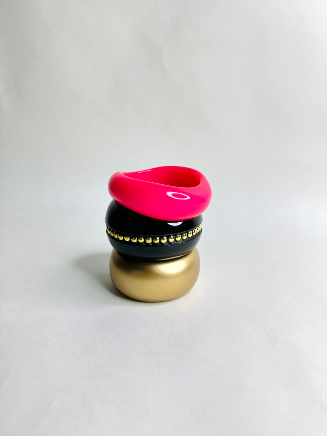 Desi Diva Resin Bangles-Set of 3