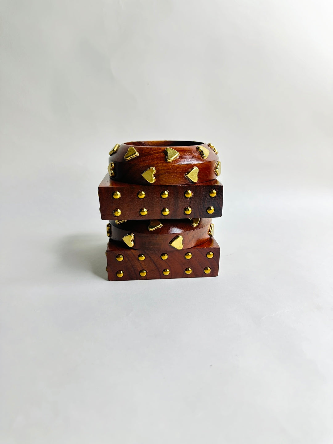 Dilbar wooden Bangles-Set of 4