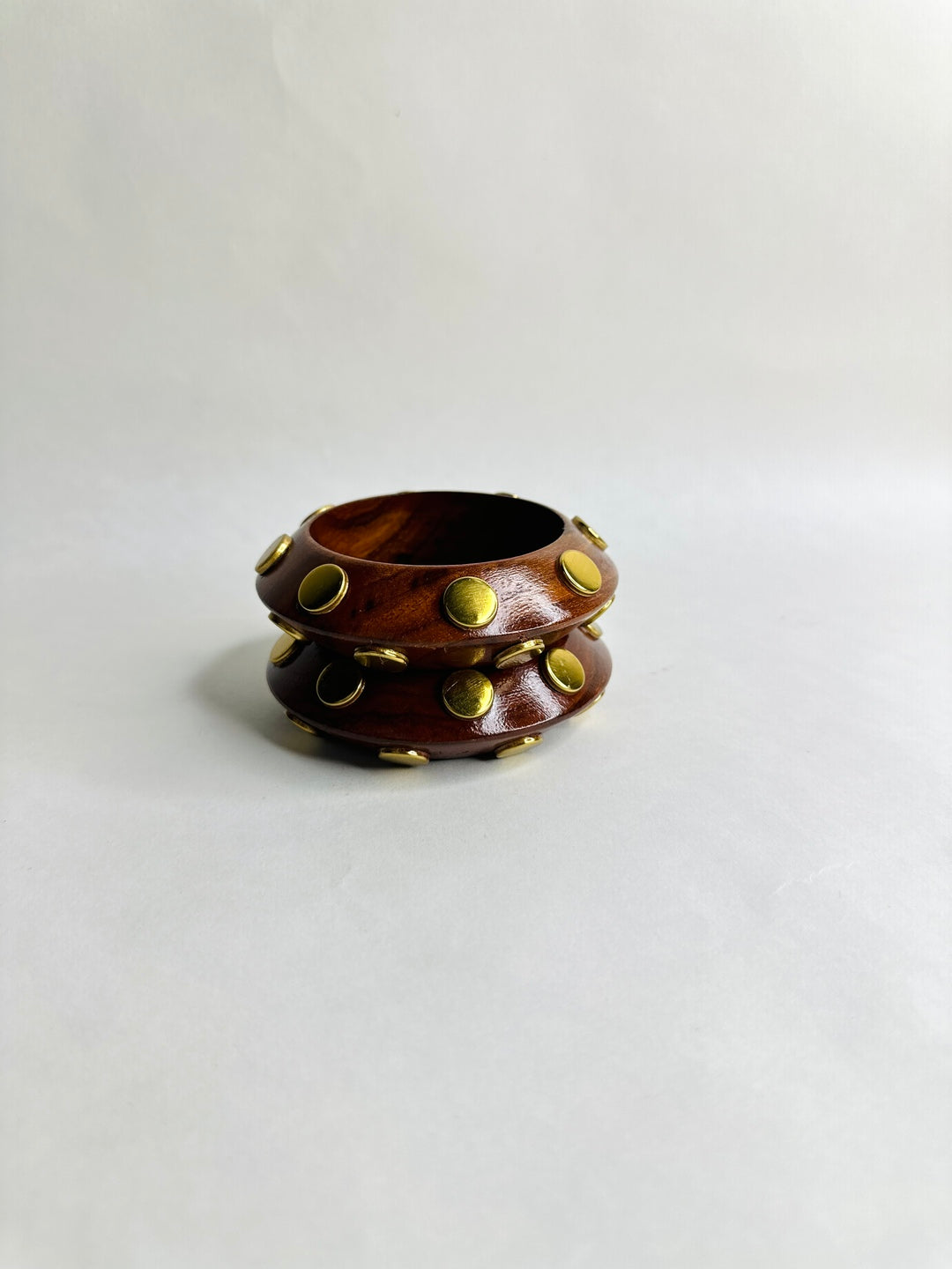 Slay Wooden Bangles-Set of 2
