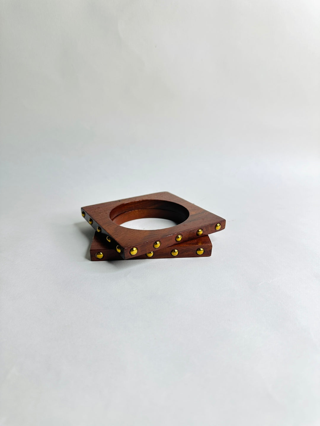 Shaam Wooden Bangles-Set of 2