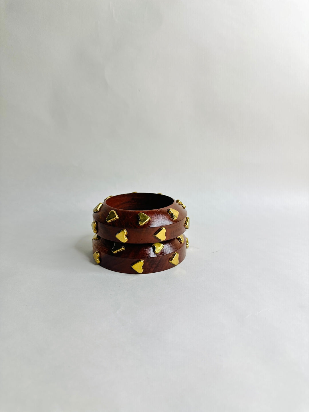 Dil Nu Wooden Bangles-Set of 2