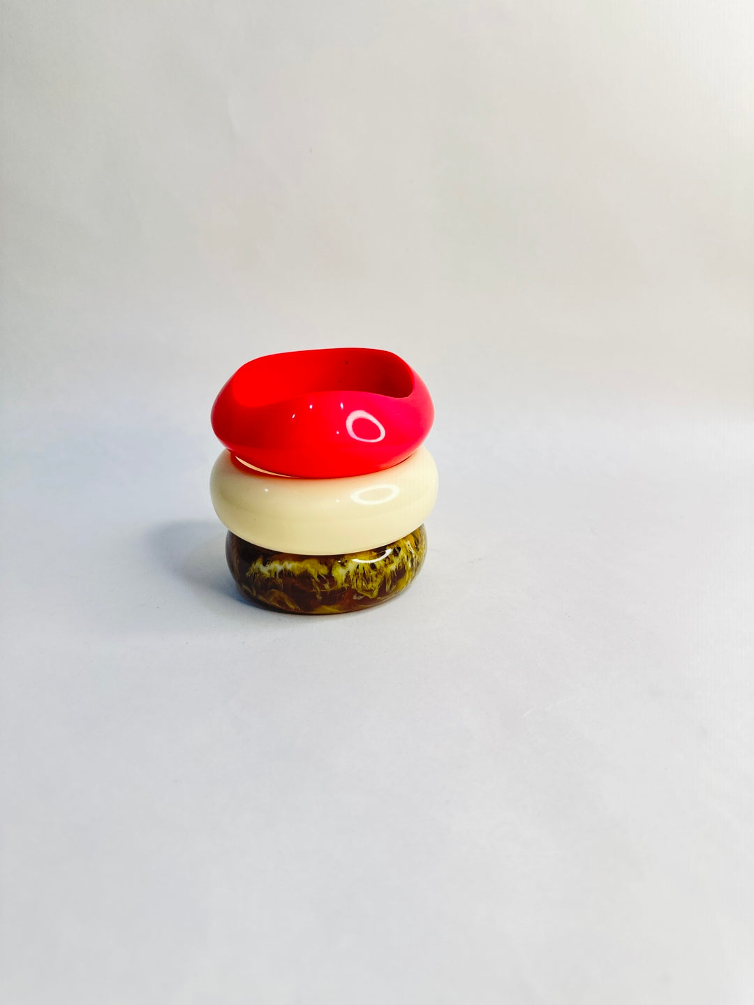 Heer Resin Bangles-Set of 3
