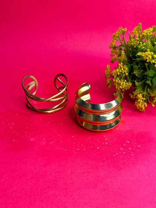 Jazz Brass Handcuffs-set of 2