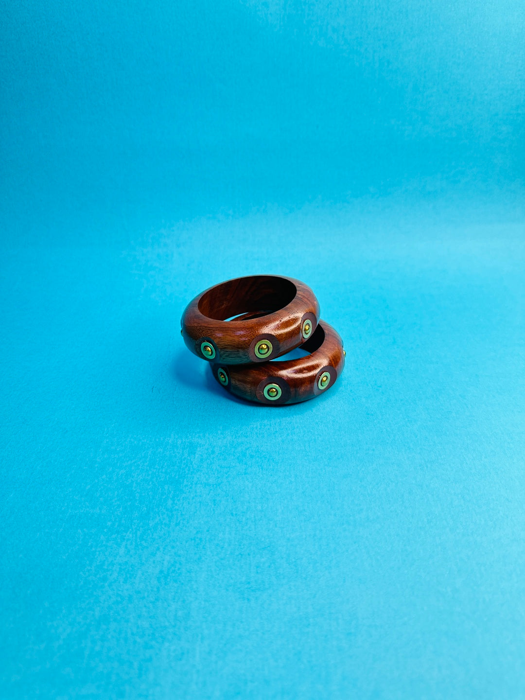 Shani Wooden Bangles-Set of 2