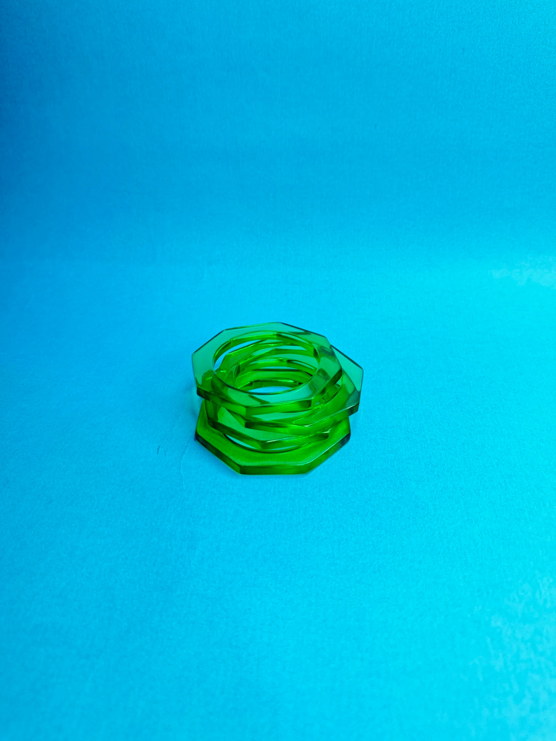 Haryali Resin Bangles-Set of 4