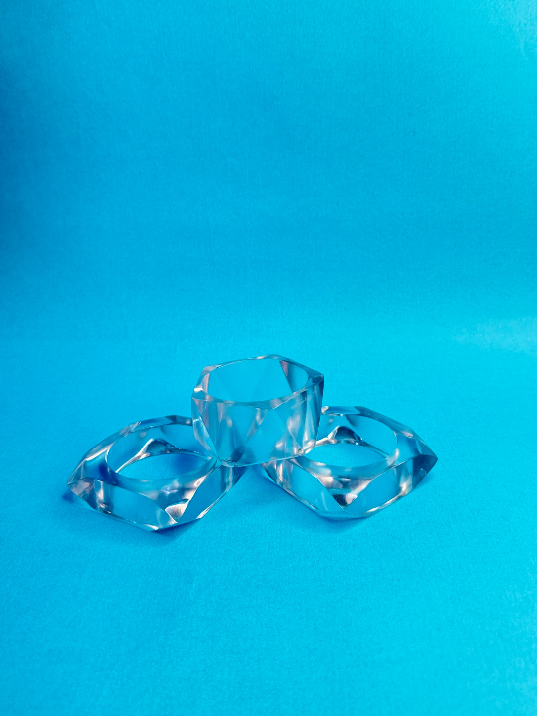 Serene Resin Bangles- Set of 3