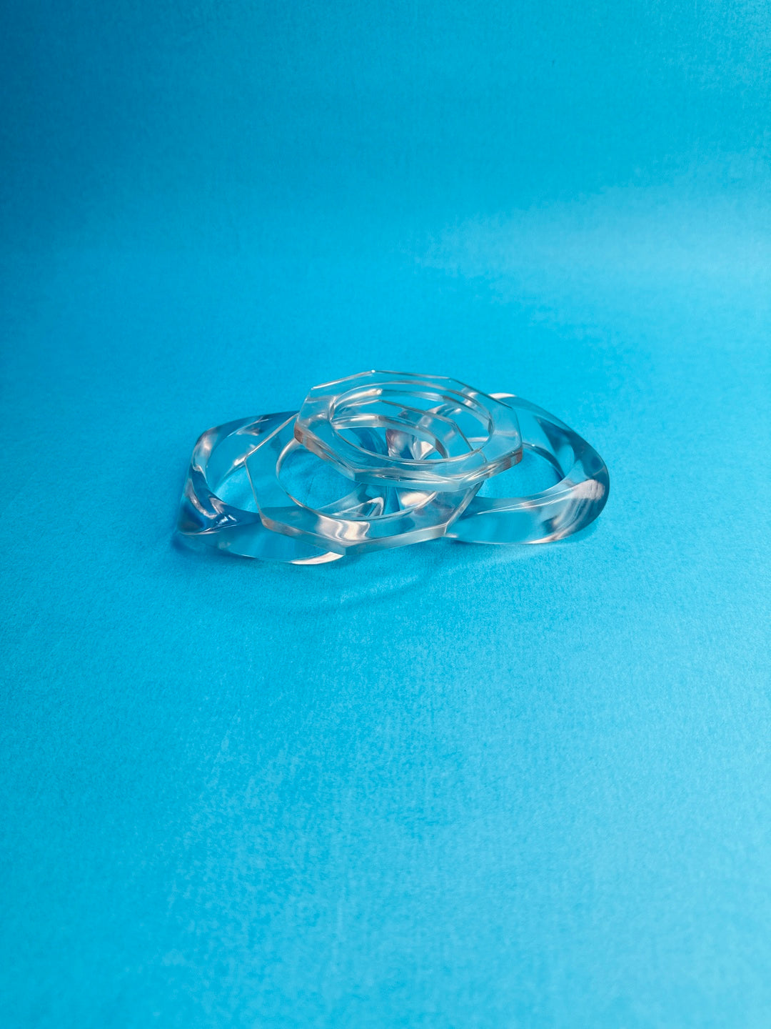 Ayna Resin Bangle- Set of 4