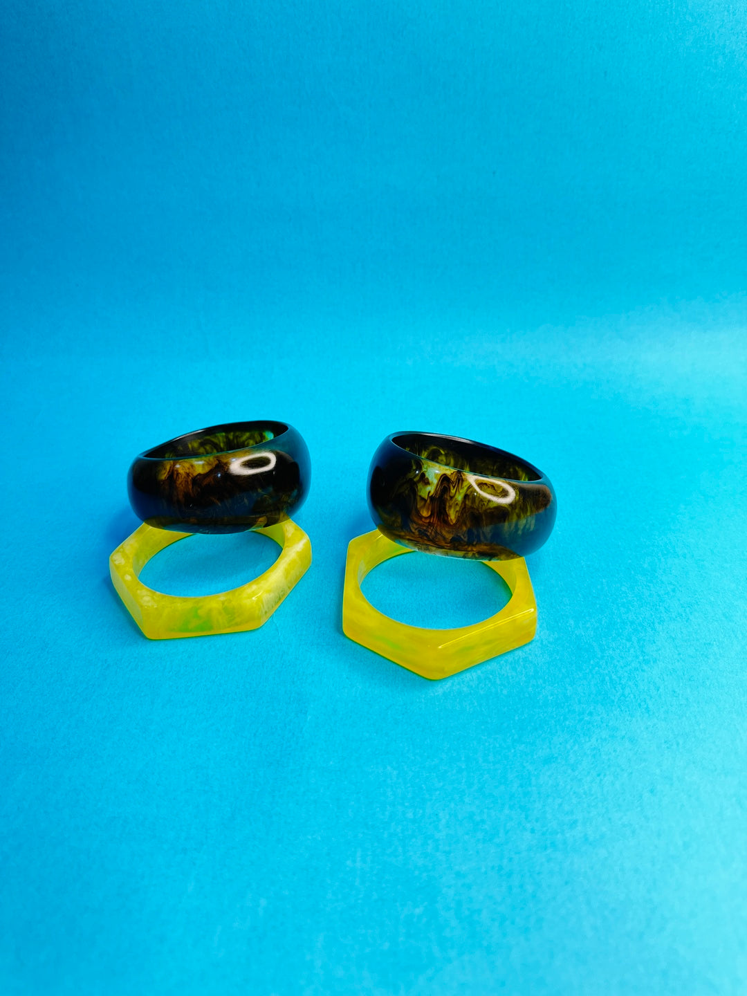 Shama Resin Bangles-Set of 4