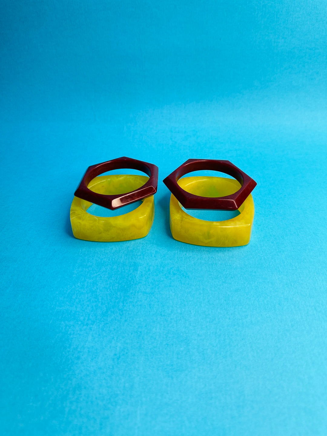 Sundari Resin Bangles-Set of 3