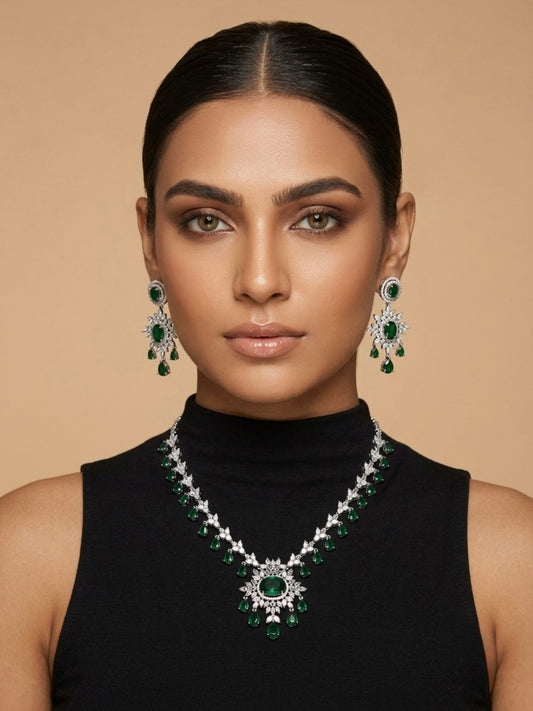 Emerald Queen Jewellery Set