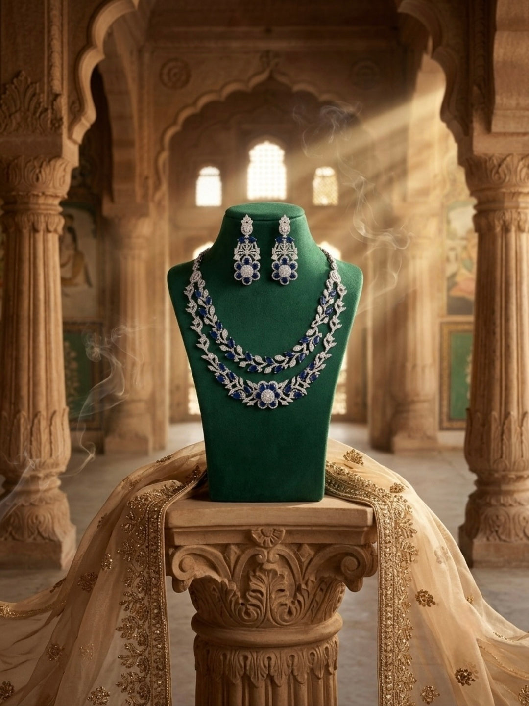 Princess Diane Double Layer Jewellery Set