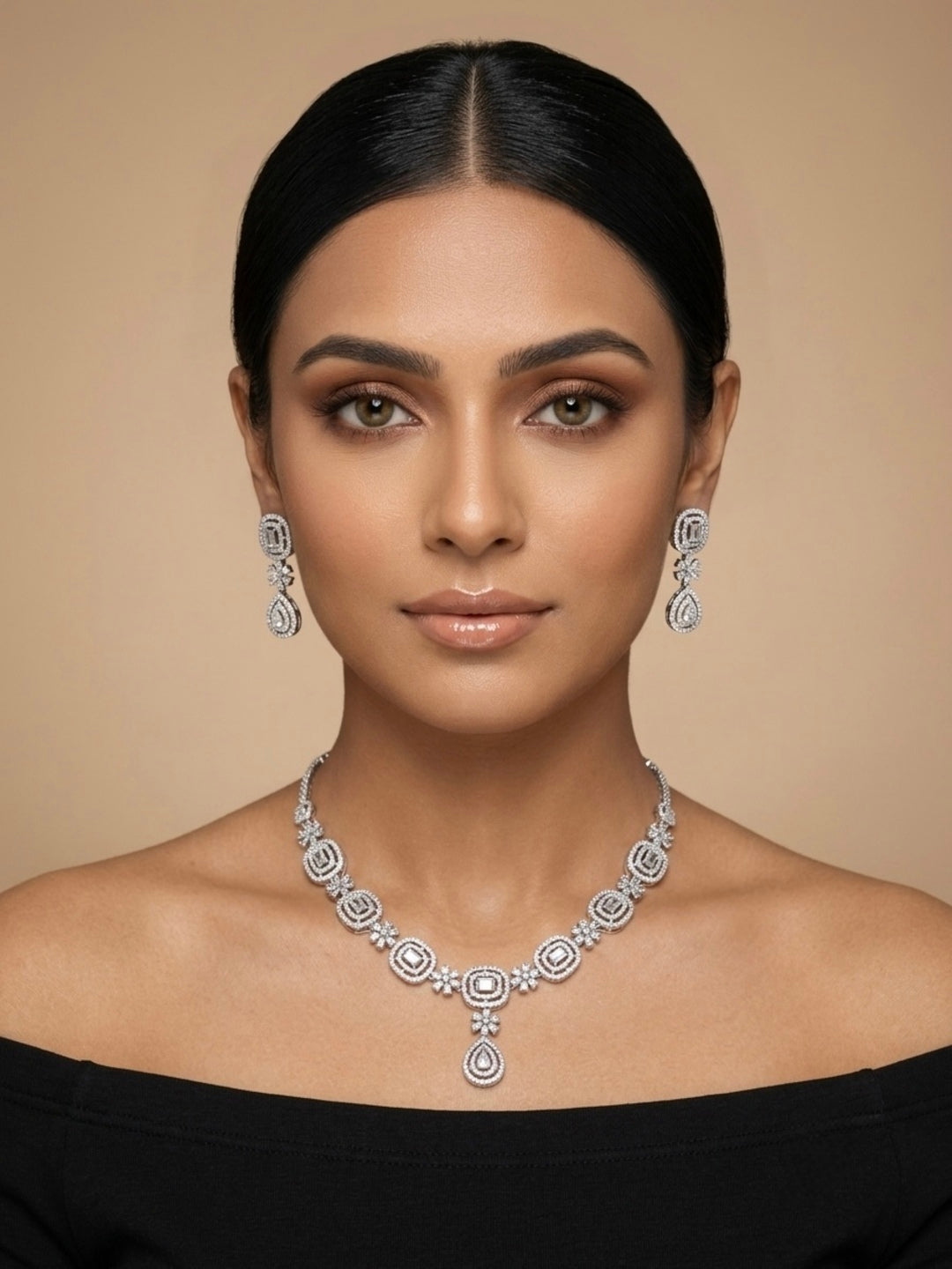 Fatima AD Jewellery Set