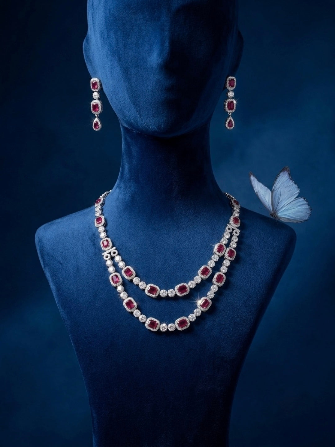 Cherie Double layer Jewellery Set